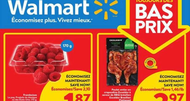 Circulaire Walmart du 12 octobre au 18 octobre 2023