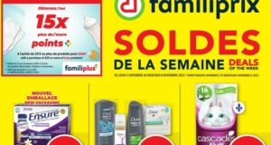 Familiprix Circulaire du 2 novembre au 8 novembre 2023
