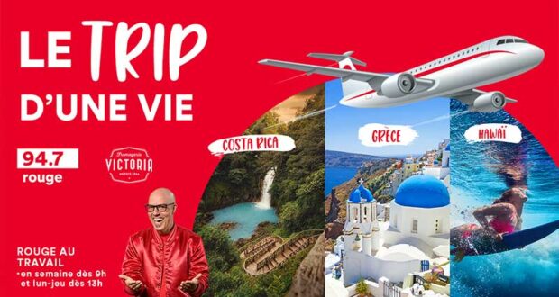 Gagnez Un trip d'une valeur de 5 000 $