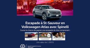 Gagnez Une escapade en Volkswagen Atlas (1000 $)