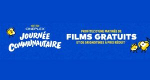 Obtenez des billets Cineplex GRATUITS