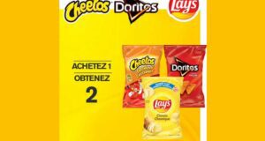 Obtenez gratuitement deux produits Frito-Lay