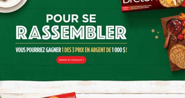 Remportez 1 des 3 prix de 1 000 $ en argent