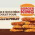 BURGER KING 8 Bouchées de Poulet à 2 $