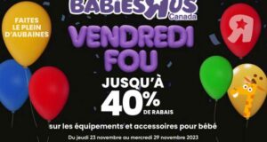 Circulaire Babies R Us du 23 novembre au 29 novembre 2023