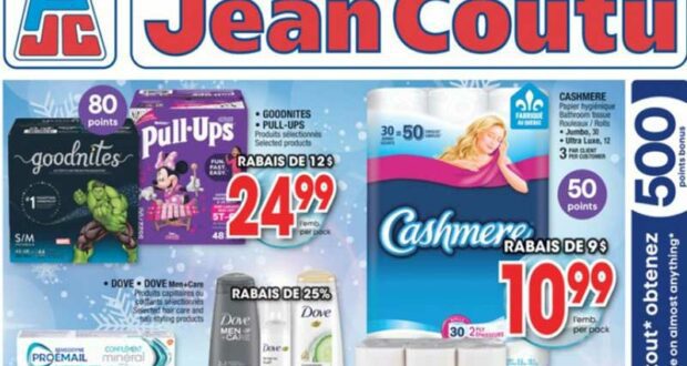 Circulaire Jean Coutu du 9 novembre au 15 novembre 2023