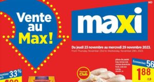 Circulaire Maxi Du 23 au 29 novembre 2023