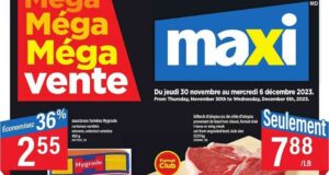 Circulaire Maxi Du 30 novembre au 6 décembre 2023