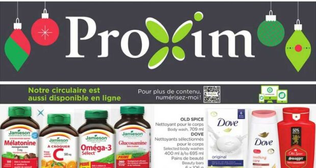 Circulaire Proxim du 9 novembre au 15 novembre 2023