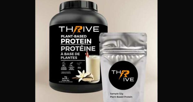 Echantillons gratuits des protéines à base de plantes Thrive