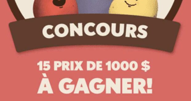 Gagnez 15 x 1000 $ en épicerie