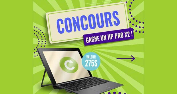 Gagnez Un ordinateur versatile HP Pro X2