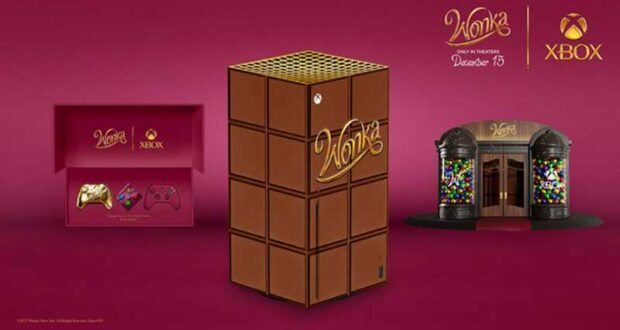 Gagnez Une console de jeux vidéo Xbox Series S édition Wonka