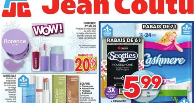 Jean Coutu Circulaire du 30 novembre au 6 décembre 2023