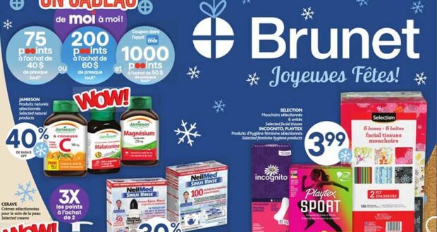 Brunet Circulaire du 21 décembre au 27 décembre 2023