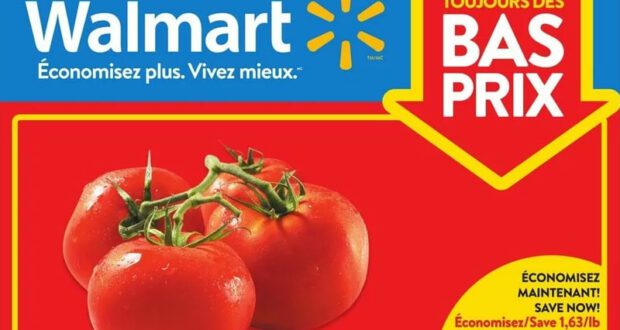 Circulaire Walmart Du 28 décembre au 3 janvier 2024