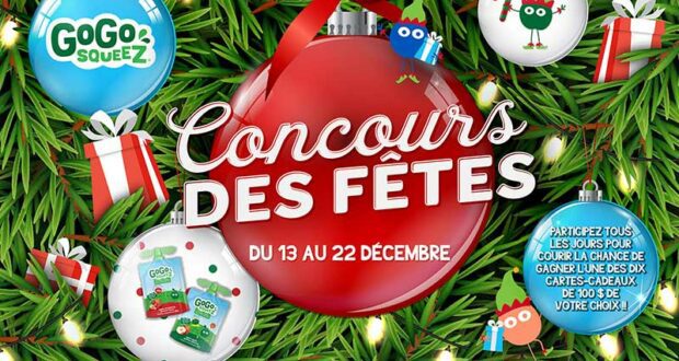 Gagnez 10 cartes-cadeaux de 100 $ chacune