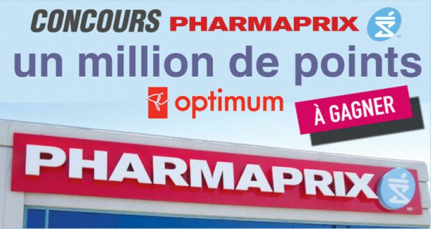 Gagnez 100 millions de points PC Optimum