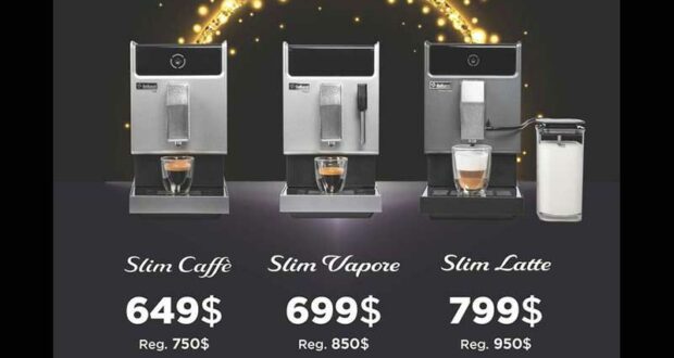 Gagnez 3 machines Bellucci Slim de 2549 $