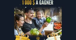 Gagnez 4 cartes cadeaux d'épicerie de 250 $ chacune