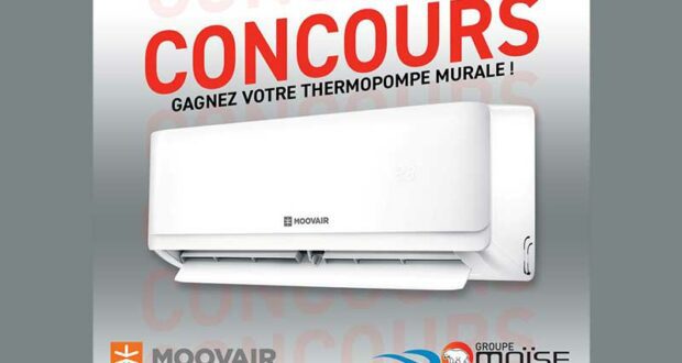 Gagnez Une Thermopompe Murale dernier cri