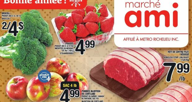 Marché Ami Circulaire du 28 décembre 2023 au 3 janvier 2024