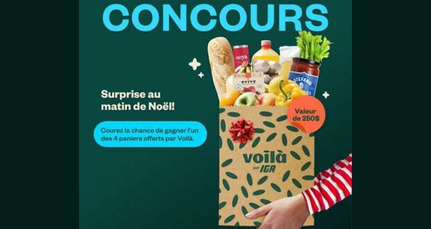 Remportez 4 paniers cadeaux gourmands de 250 $ chacun