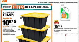 Circulaire Home Dépôt du 4 janvier au 10 janvier 2024