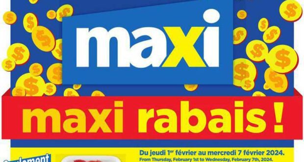 Circulaire Maxi du 1 février au 7 février 2024