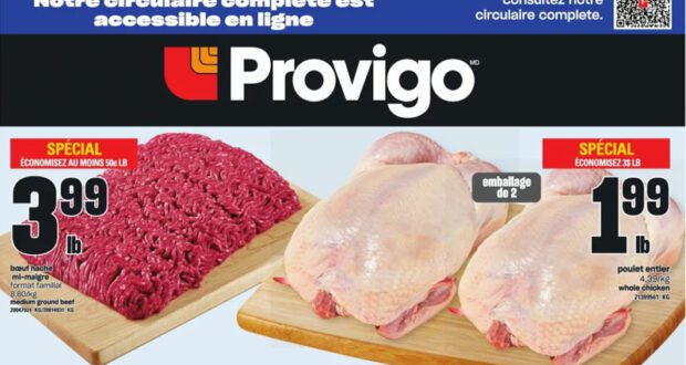 Circulaire Provigo Du 4 au 10 janvier 2024