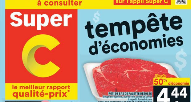 Circulaire Super C du 11 janvier au 17 janvier 2024