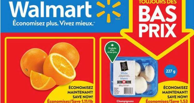 Circulaire Walmart du 25 janvier au 31 janvier 2024