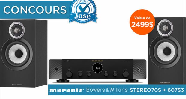 Gagnez Un ensemble stéréo et Bowers & Wilkins de 2499 $