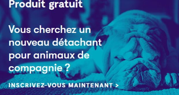 Testez un nouveau détachant pour animaux