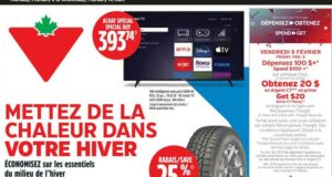 Circulaire Canadian Tire du 8 février au 14 février 2024