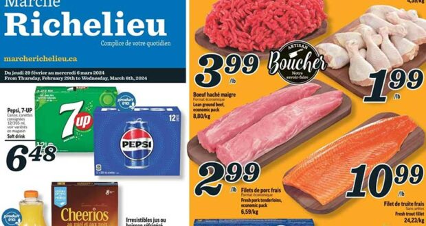 Circulaire Marché Richelieu du 29 février au 6 mars 2023