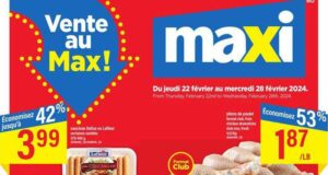 Circulaire Maxi du 22 février au 28 février 2024