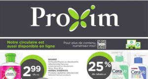 Circulaire Proxim du 29 février au 6 mars 2024