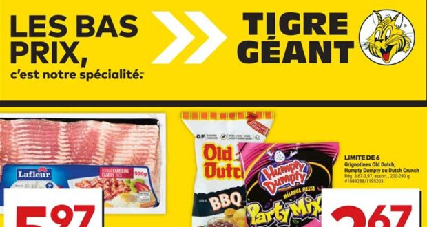 Circulaire Tigre Géant du 7 février au 13 février 2024