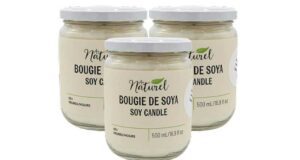 Echantillons gratuits de la chandelle de soya Au Naturel