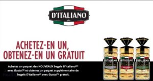 GRATUIT un paquet des nouveaux Bagels D’Italiano