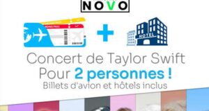 Gagnez 2 places pour voir Taylor Swift (billets d'avion + hôtel)