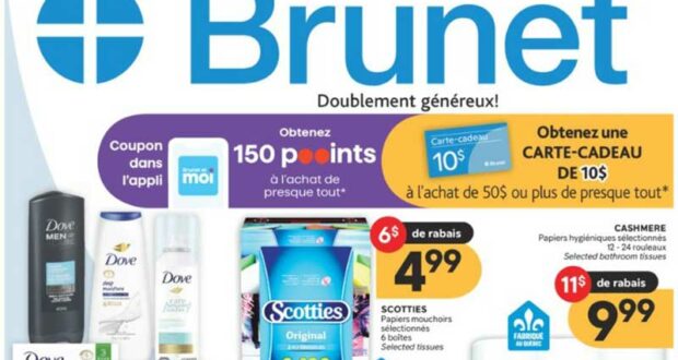 Brunet Circulaire du 28 mars au 3 avril 2024