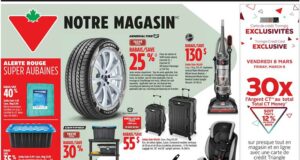 Circulaire Canadian Tire du 7 mars au 13 mars 2024