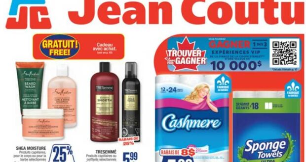 Circulaire Jean Coutu du 28 mars au 3 avril 2024