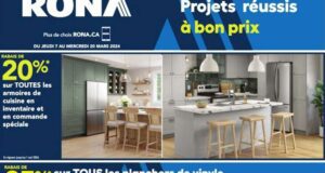 Circulaire Rona du 7 mars au 20 mars 2024