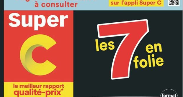 Circulaire Super C du 7 mars au 13 mars 2024