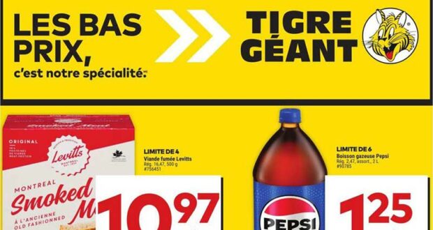 Circulaire Tigre Géant du 6 mars au 12 mars 2024