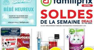 Familiprix Circulaire du 7 mars au 13 mars 2024