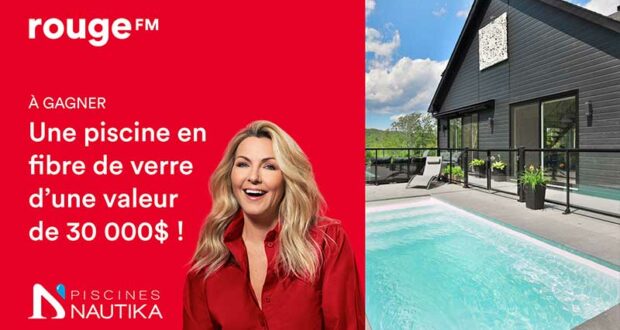 Gagnez Une piscine en fibre de verre de 30 000 $